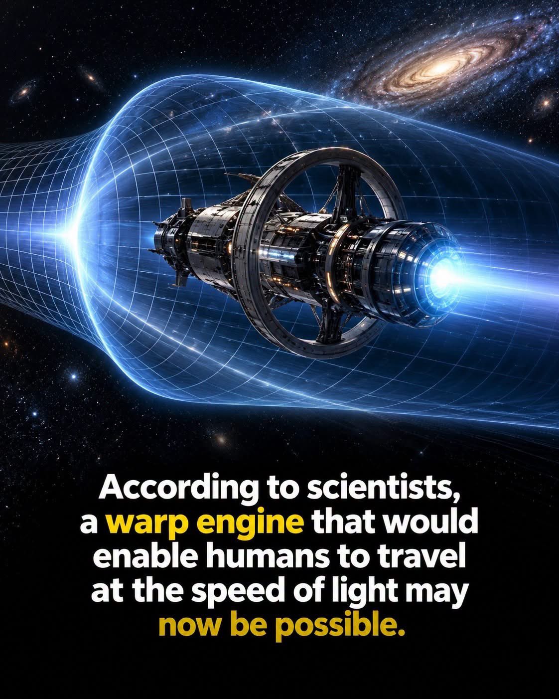 Alcubierre Metric Made Physical: Researchers Formulate Constant-Velocity Warp Drive Using Positive Energy