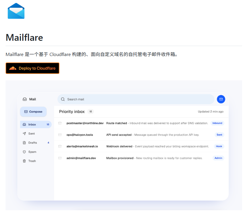 Mailflare: Zero-Cost Disposable Email on Cloudflare Workers