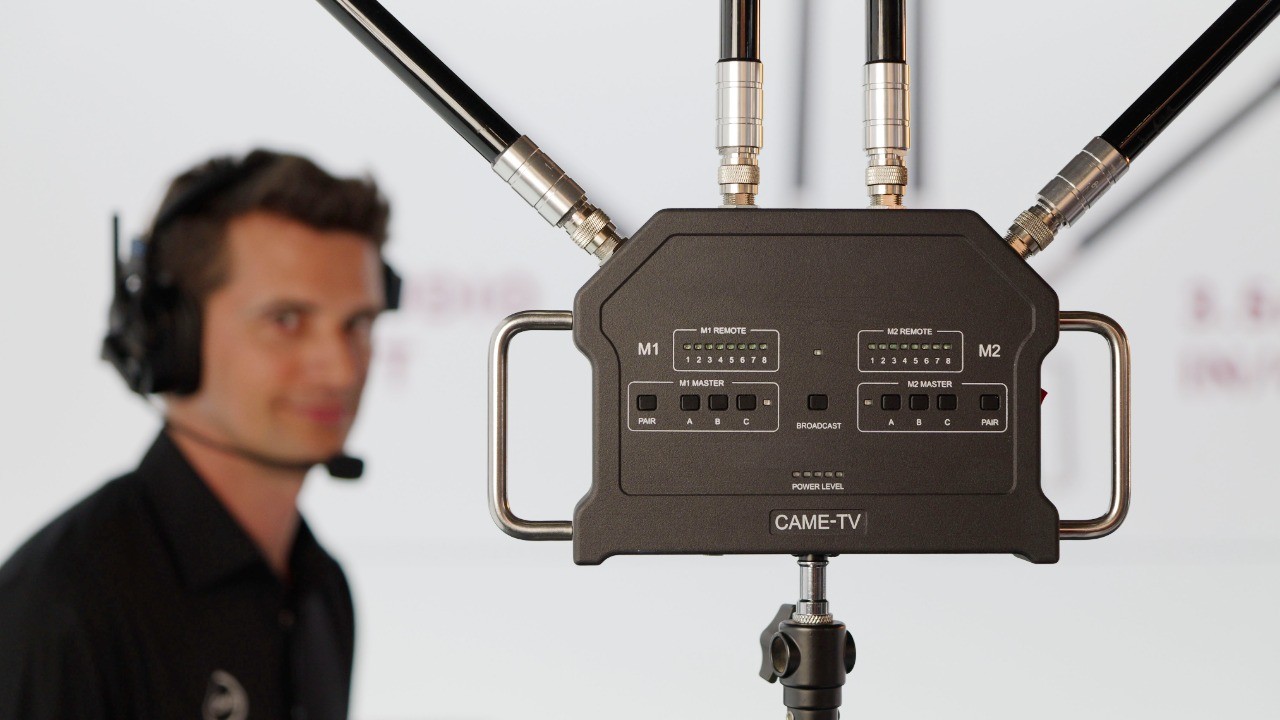 Film Set Communications: CAME-TV Unveils 32-Headset Hub Pro Intercom System